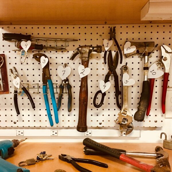A wall of tools