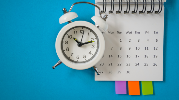 Clock and calendar